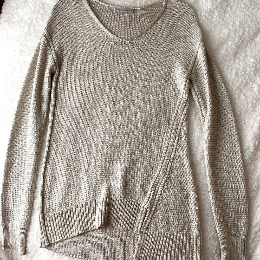 Calvin Klein Sweater gold/silver